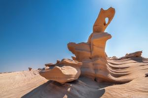 Al Wathba Fossil Dunes and Long Salt Lake Private 4x4 Tour